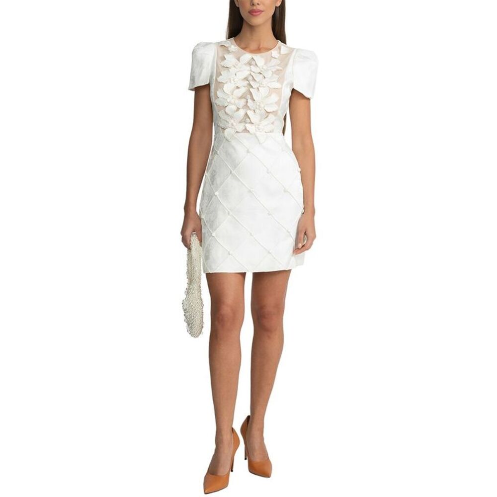Anette Womens  Solid Mini Dress